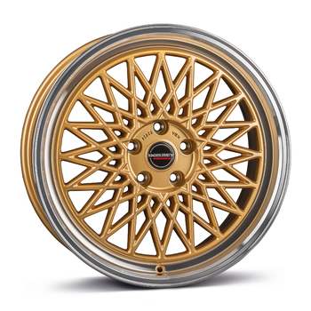"B-8017 gold rim polished